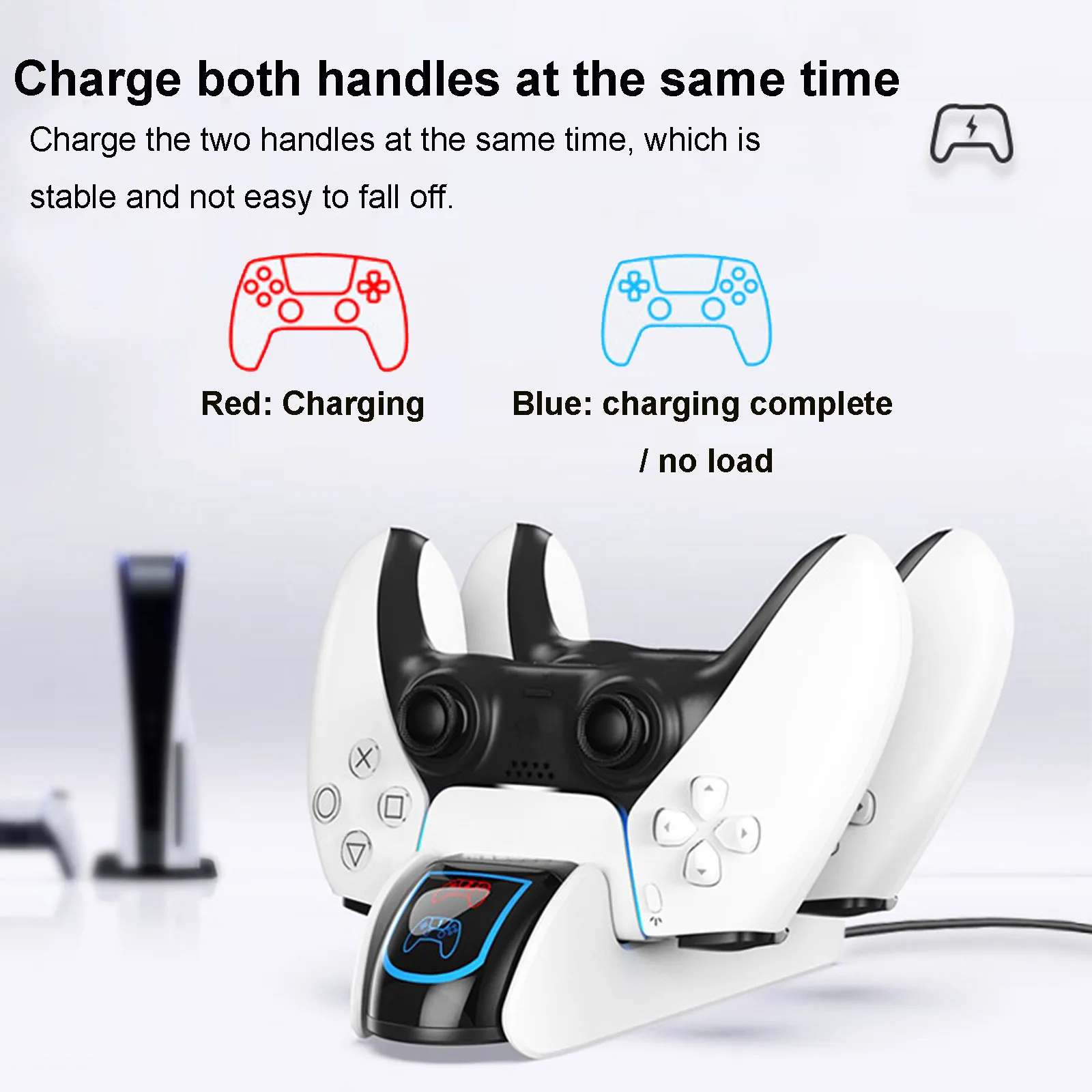 Caricabatterie Per Controller Ps5 Usb Sony Ps5 Dock Di Ricarica Controller Di Gioco Stazione Di Supporto Per Console Di Gioco Ps5 Sony Playstation 5