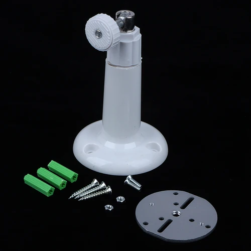 ABS 플라스틱 벽 마운트, 실내 카메라 브래킷, 베이스 카메라 마운트, 샤오미 미지아 1080P 스마트 카메라에 적합, 1 PC 4