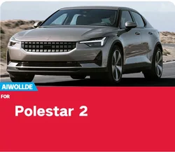 Premium Mud Flaps Splash Guards - Durable Front & Rear Wheel Protection Set (4 Pieces) (For Polestar 2)