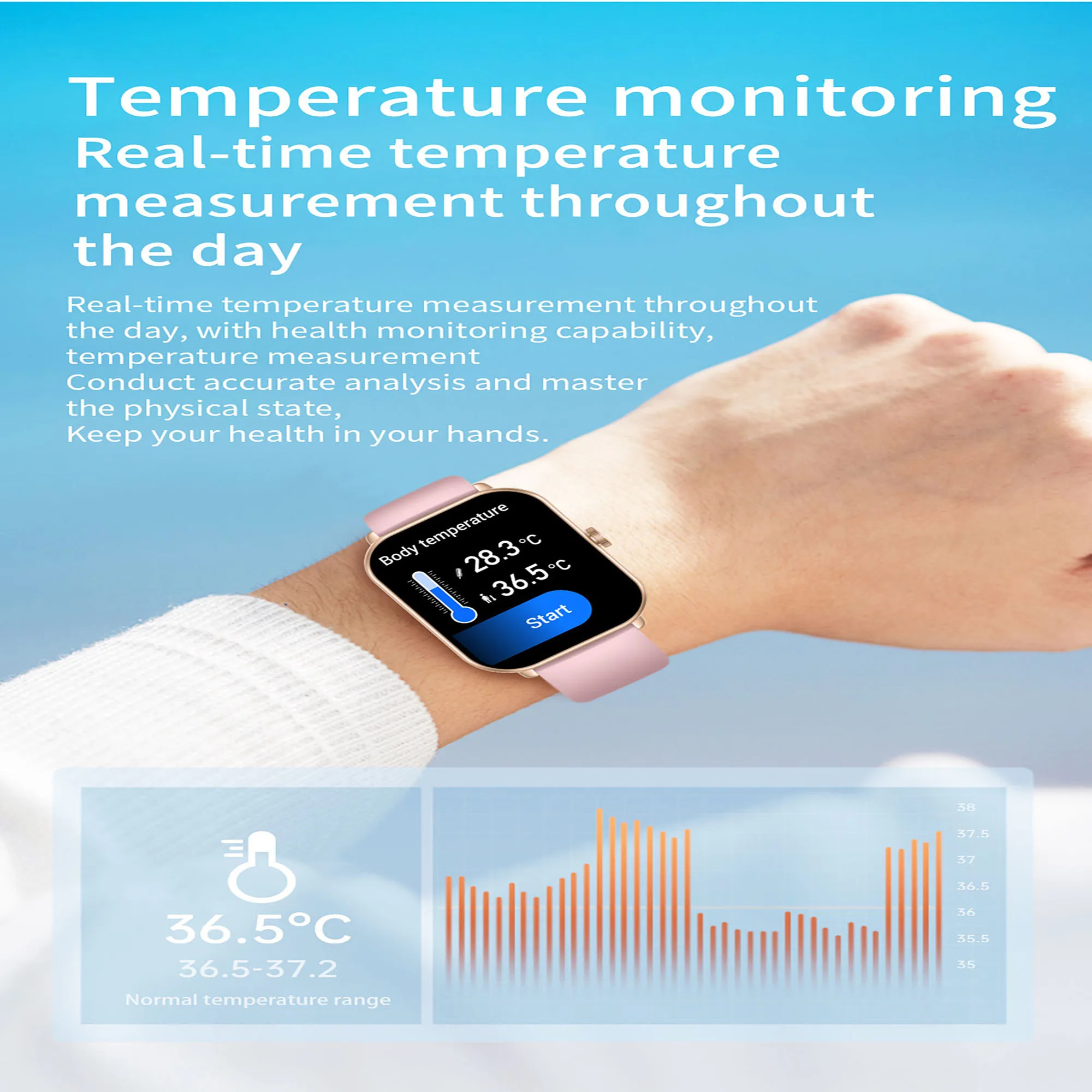 

Watch L26 Multifunctional Smart Watch Men Women Bluetooth Connected Phone Music Fitness Sports Bracelet Sleep Monitor watch