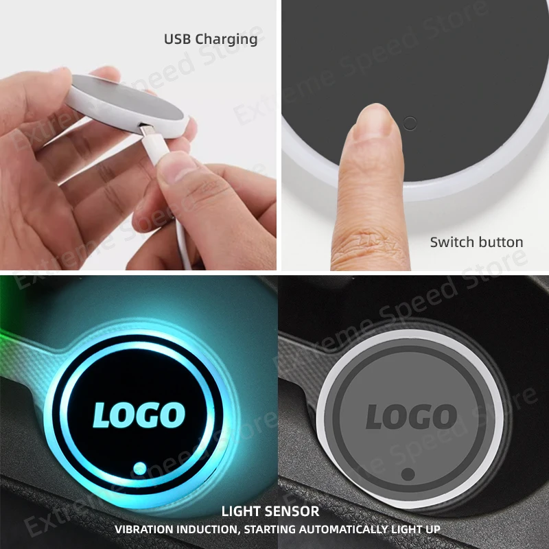 Для Clio Captur Volkswagen Logo Car Water Cup Coaster 7 цветов детской атмосферы (art.: 3920c656fb5fd) - 3920c656fb5fd