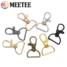 

20Pcs 20mm/25mm Metal Lobster Clasps Clip Snap Hook Swivel Trigger Bags Buckles DIY Strap Webbing Hang Buckle Keychain Hooks