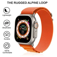 YAYUU Loop Straps For Apple Watch Band Ultra 2 49mm iwatch Series 10 9 8 7 6 SE 5 4 46mm 42mm 40-44mm 45-41mm G-hook sport strap - Image 3