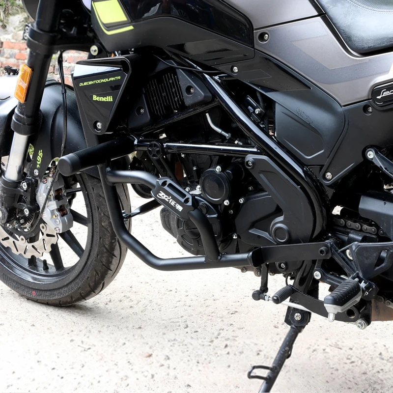 

Upper Lower Engine Guard Bumper Stunt Cage Protector Crash Bar For Benelli TRK 251 BJ250 TRK251 2018 2019 2020 Motorcycle Part