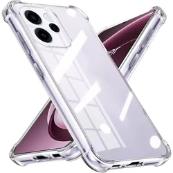 Transparent Silicone Protective Case for Reno 15 Pro Mini 5G (Transparent Case)