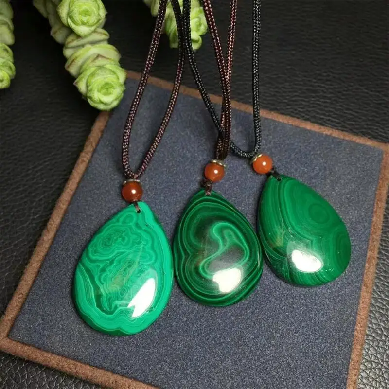 

1 шт., Женский ошейник из натурального малахита