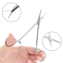 Needle Clamp Suture Needle Holder Forceps For Livestock Animal Veterinary Instruments Farm Medical Surgery Teaching Tools