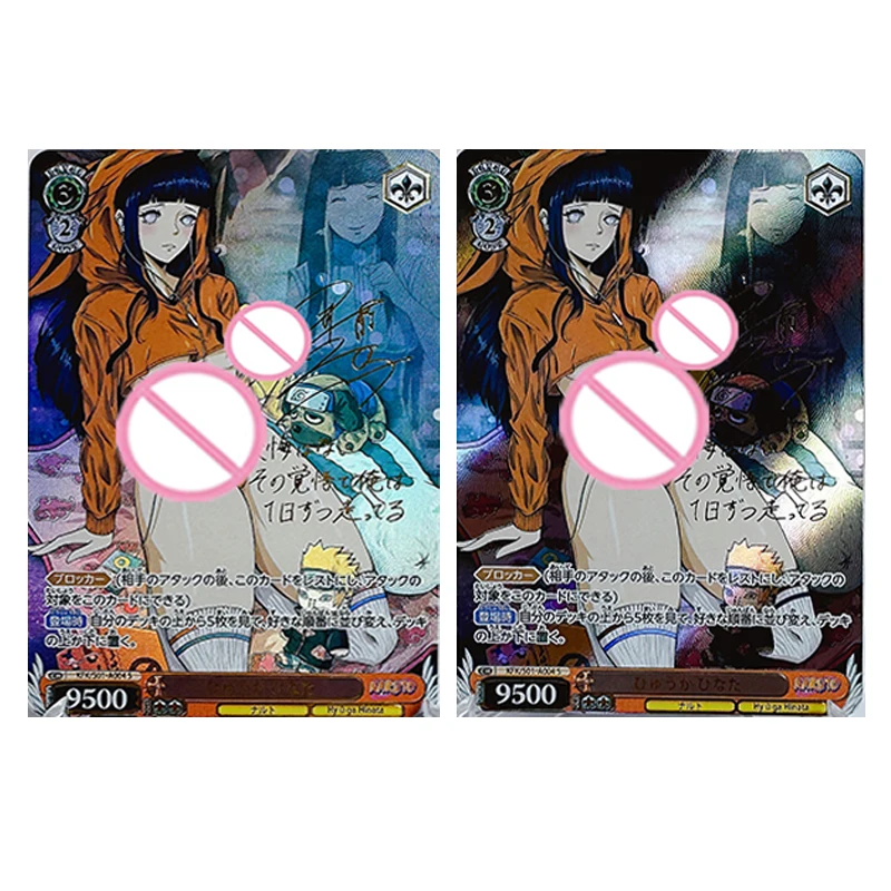 

История богини гиууга Хината удзумаки Наруто ACG Сексуальная Красота Сделай Сам самодельная флеш-карта для мальчиков Коллекция игрушек подарок на день рождения Рождество