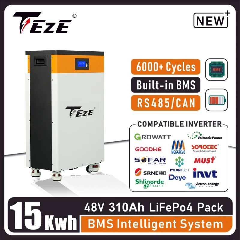 Pay by Installment 48V 15KWh 300Ah LifePo4 Battery PowerWall Home ...