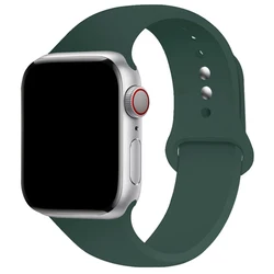 Premium Sports Silicone Watch Band - Durable & Stylish Bracelet Replacement - S - M (52 Olive Green)