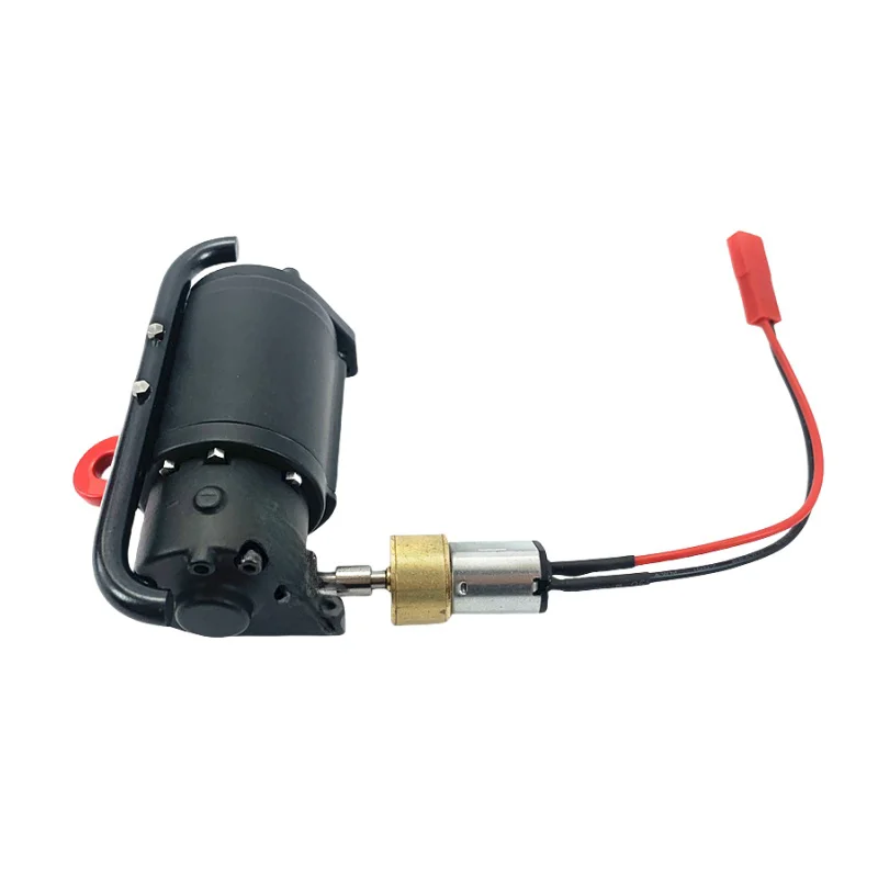 Electric Winch for 1/14 Tamiya RC Truck SCANIA Benz MAN VOLVO Trailer Tractor 1/10 Agricultural Vehicles UM406 Cars DIY Parts 6