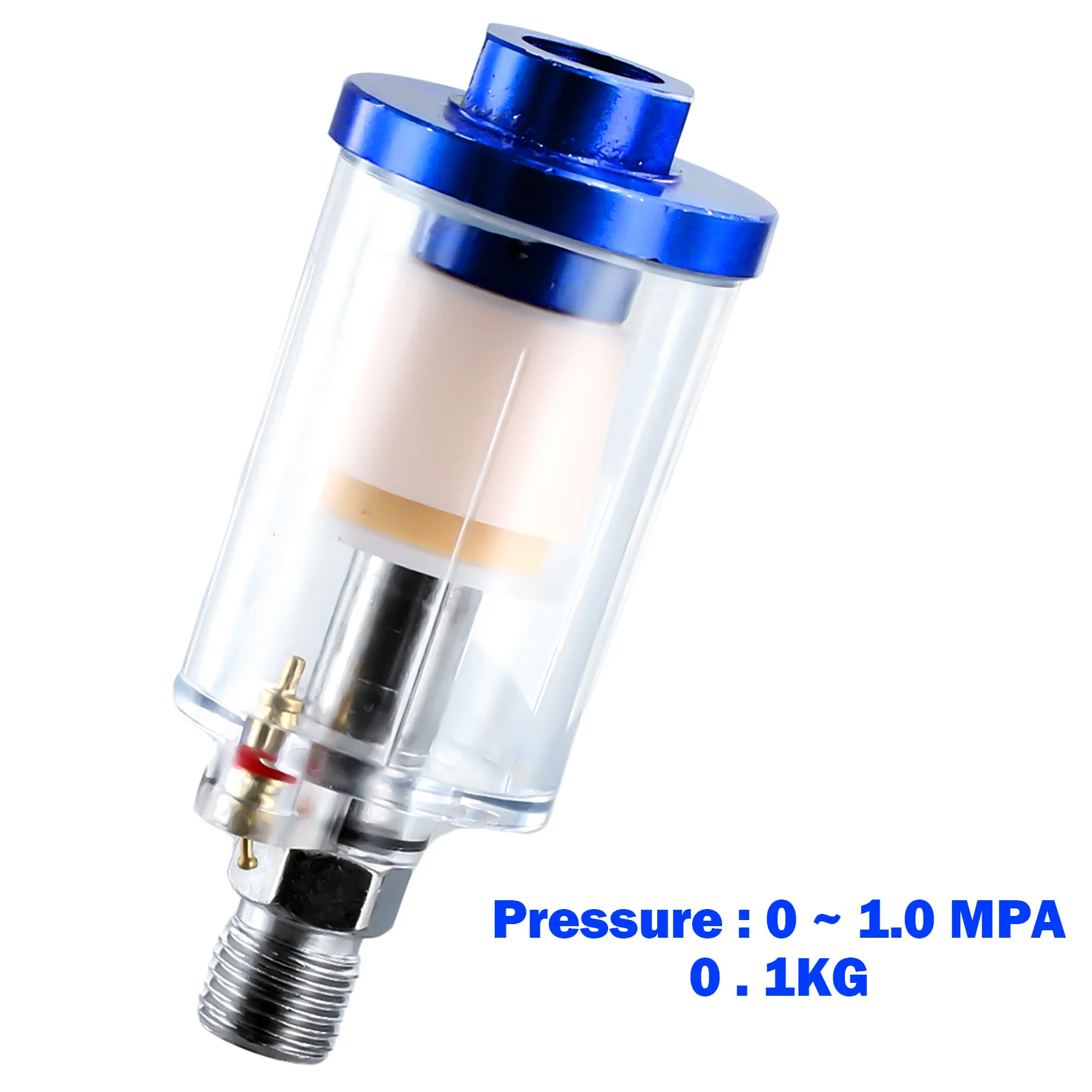 Description Picture 5 of item1pc Oil Water Separation Filter For Compressor Paint Pneumatic Parts 1/4" High Pressure Water Oil Separator Replacement Parts