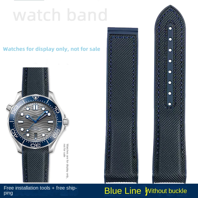 Premium Nylon Waterproof Strap in Orange - 20mm, 21mm, 22mm Sizes