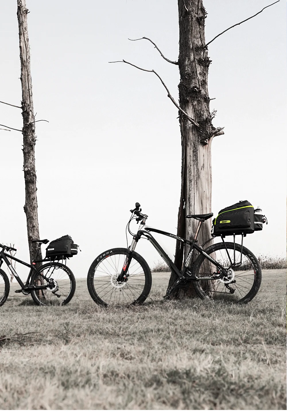 RHINOWALK New Bicycle Bags Mountain Bike Saddle Rack Trunk Bags Travel Cycling Luggage Carrier 17L Camera Handbag Waterproof  (3)