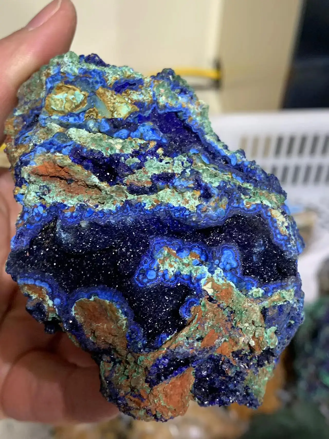 BEST NATURAL Azurite/Malachite Crystalminerals Specimens