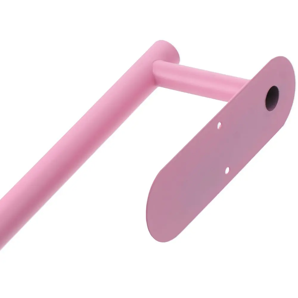 Wall Mounted Pink Paper Holder Stainless Steel Square Tissue Dispenser Toilet Paper Rack Office, Bathroom