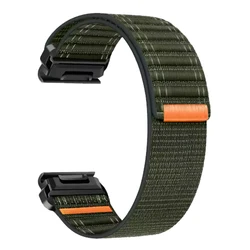 Premium Quick Release Nylon Strap - Easy Fit Watch Band Bracelet - 1Pcs 22mm QuickFit (A - Army Green)