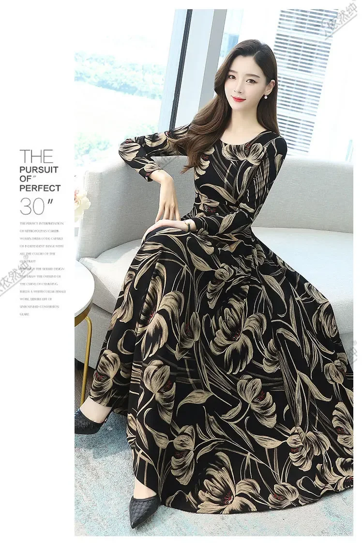 فستان ستان ملتوي أنيق للأمهات في منتصف العمر بأكما...