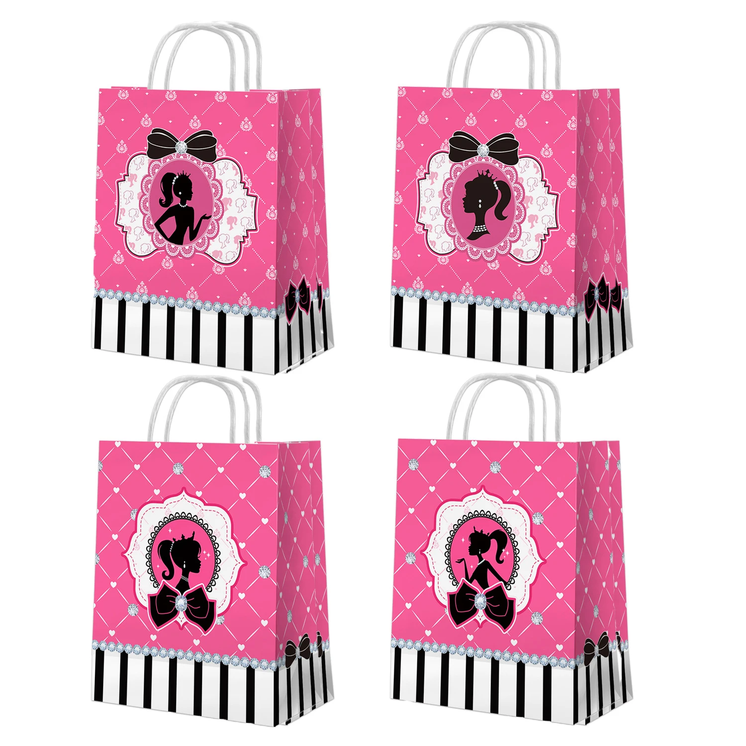 Sal & Pimenta Girls Weekend Duffel Bag - Pink Christmas Pets main image 0