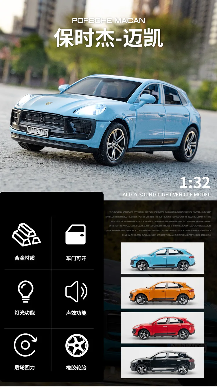 Porsche Macan Turbo ミニカー ブラック Spark Porsche Macan 1/43 Minicar | eBay