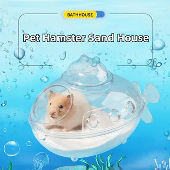 Transparent Hamster Sand Bath 1