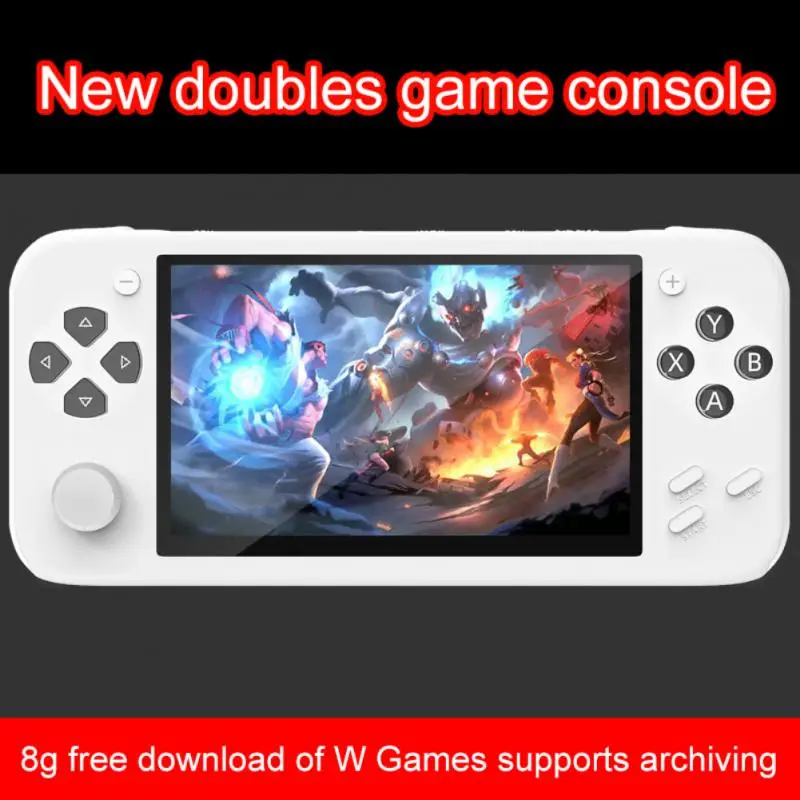 

5.1 inch XRS-2000 Retro Handheld Video Game Console IPS Screen 8GB 1000+Classic Games HD Game Consoles For FC NES
