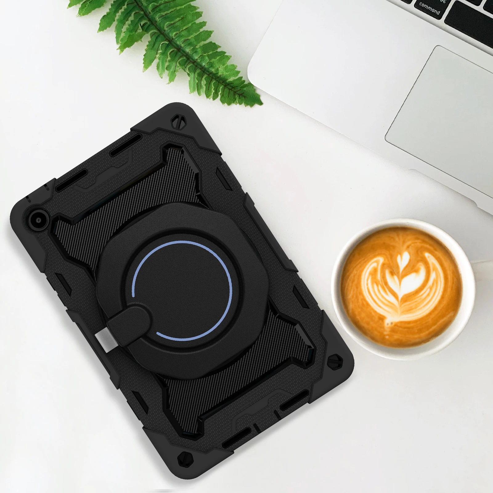 Tablet-Hülle für Huawei MatePad SE 10.4 2023 MatePad SE AGS5-L09 W09 10.4, stoßfest und stoßfest, vollständig umwickelter Schultergurt_voghion.com