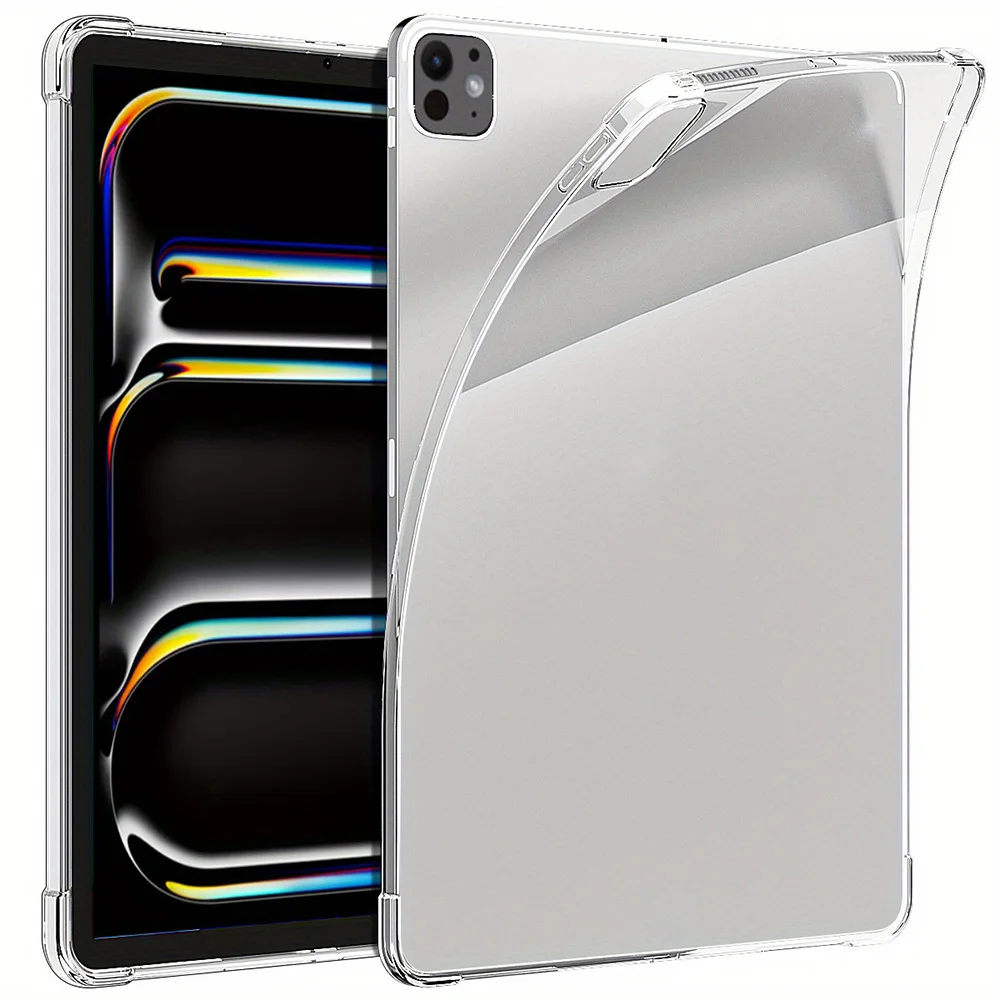 Ultra Slim Lightweight Clear Tablet Case - Soft TPU, Anti-Scratch Protective Cover