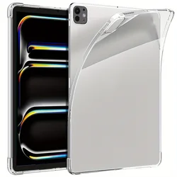 Ultra Slim Lightweight Clear Tablet Case - Soft TPU, Anti - Scratch Protective Cover - iPad 7th 10.2 (Clear)