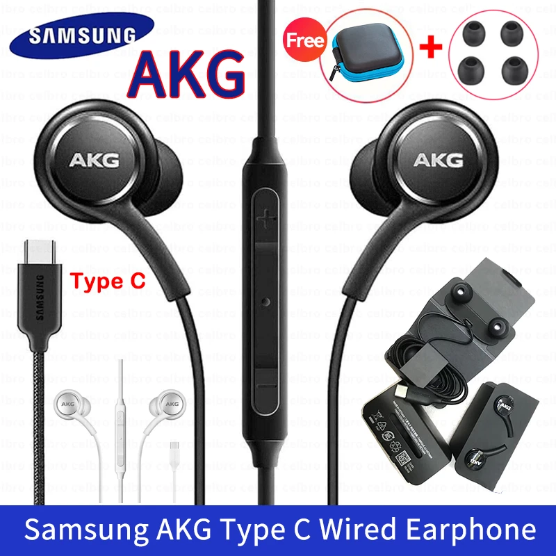 Usb C Headphones Original Samsung | Samsung Akg Headphones Type C - Samsung - Aliexpress