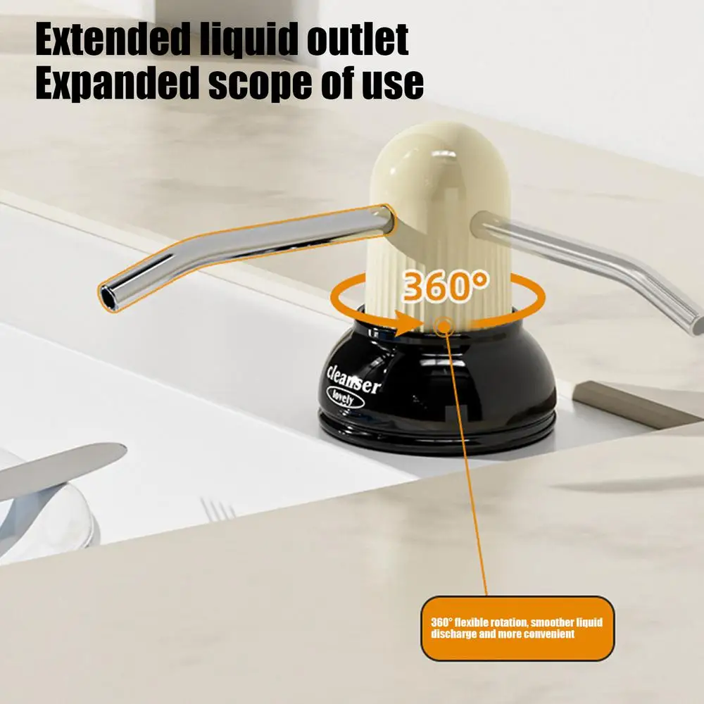 Description Picture 6 of itemSoap Dispenser Extension Tube Kit Kitchen Sink Liquid Soap Dispenser Bathroom Lotion Detergent Hand Press Pumps