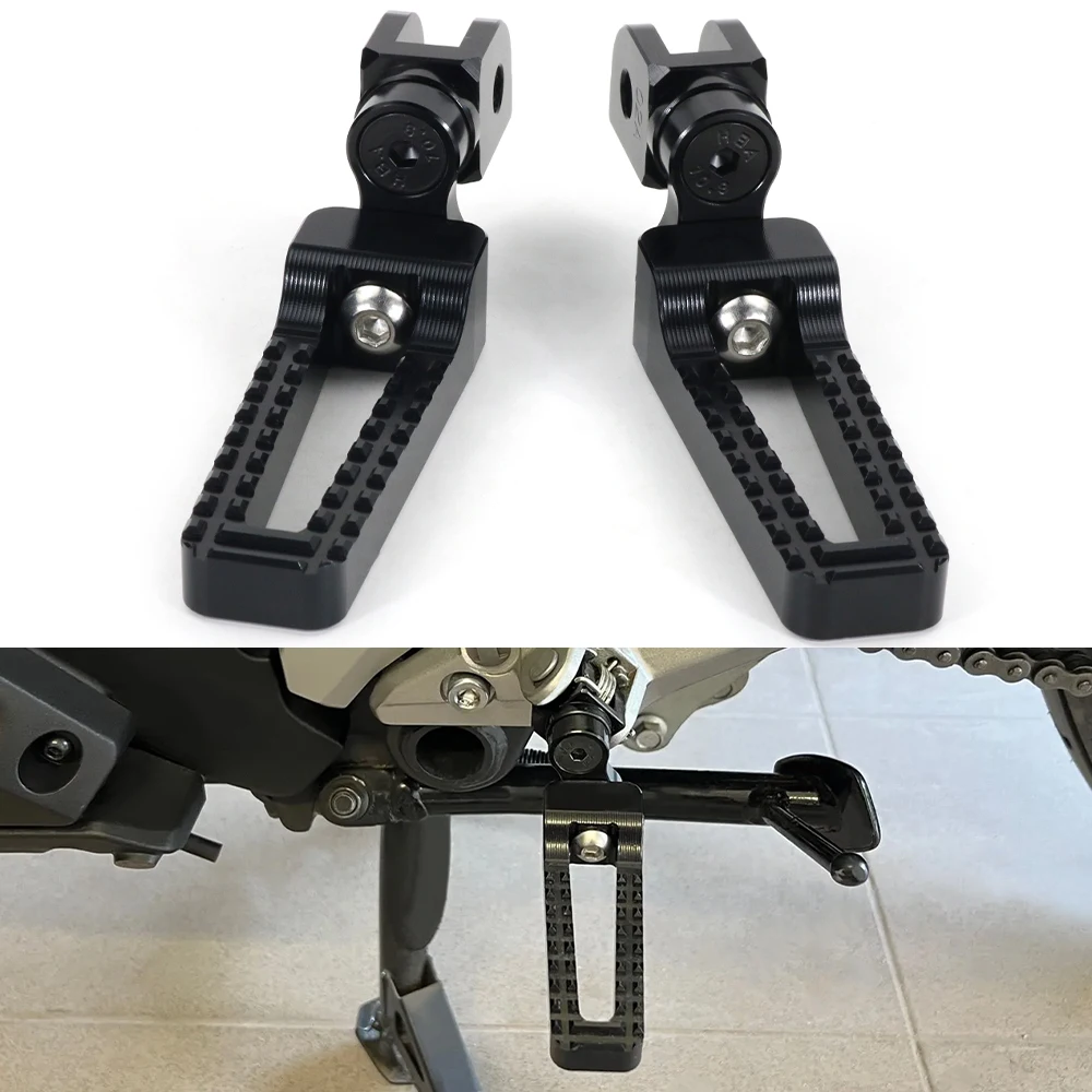 

Motorcycle CNC Front Foot Pegs Adjust Fit For Suzuki B-KING DL650 Vstrom GSR600 700 GSXR1000 GSX-S1000F SFV650 GLADIUS KATANA