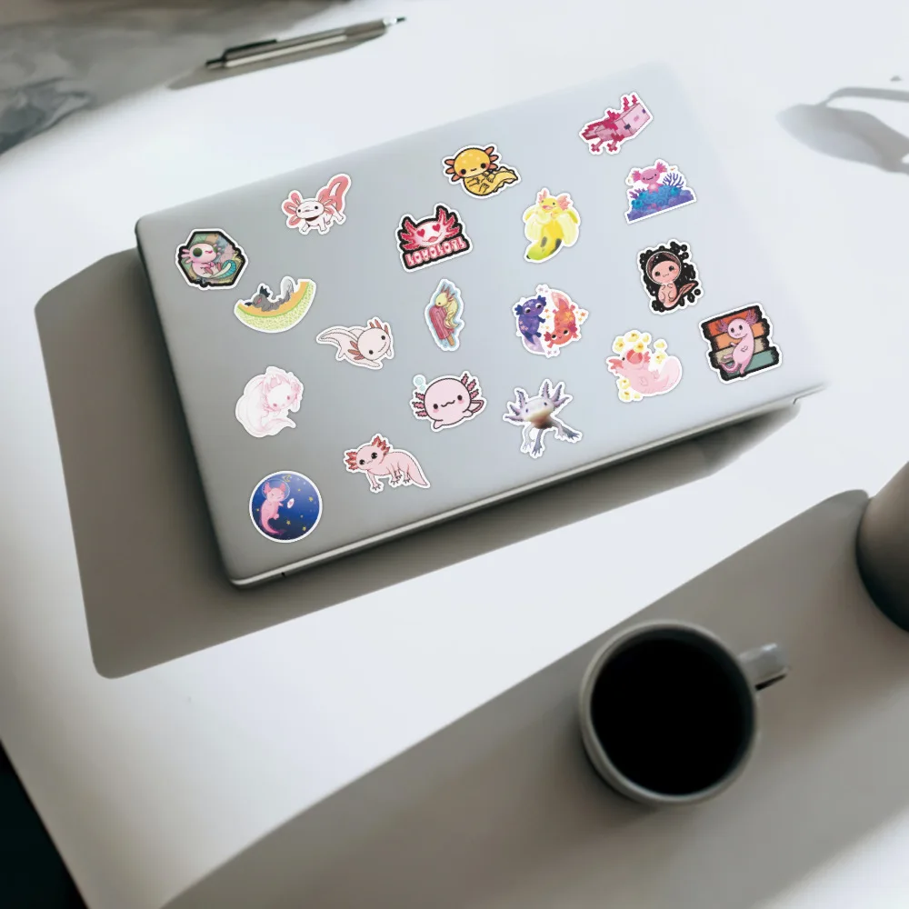 Рисунок 5 - Симпатичные наклейки с животными Axolotl