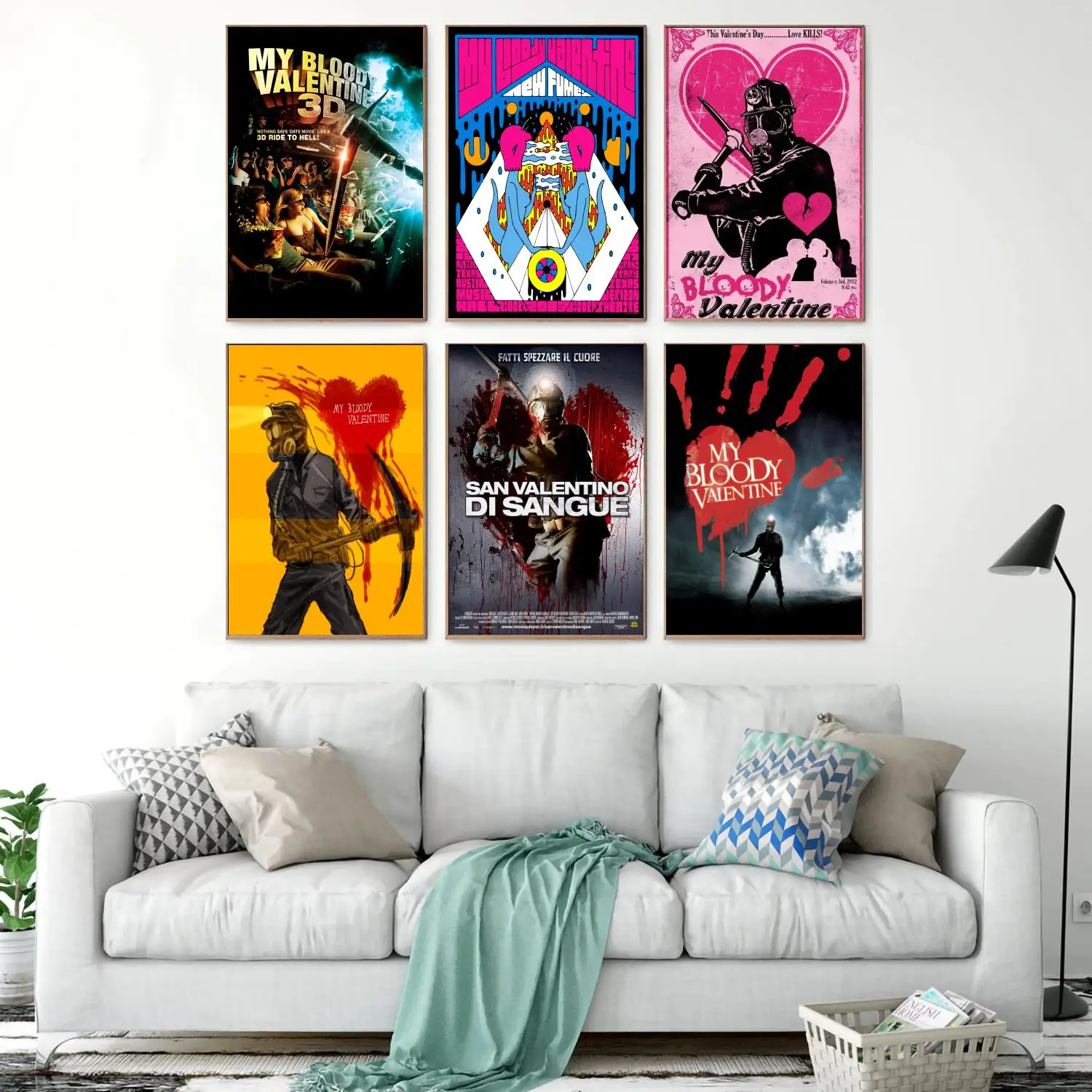 my bloody valentine movie Decoration Art Poster Wall Art Personalized Gift  Modern Family bedroom Decor 24x36 Canvas Posters - AliExpress