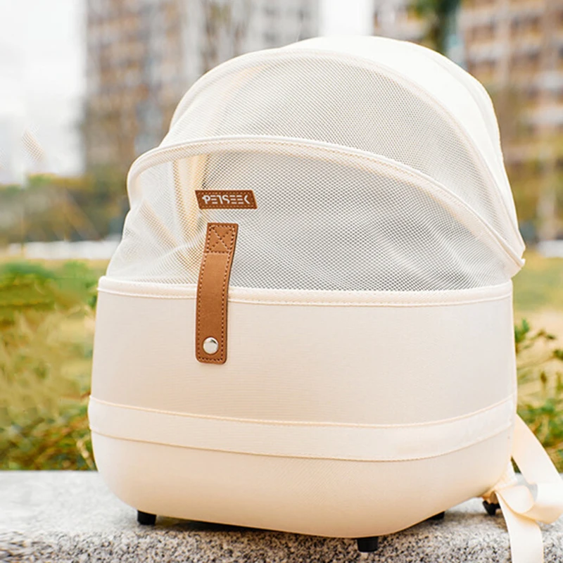 Portable Pet Cat Backpack Foldable Breathable Waterproof Pet Carrier Bag Outdoor Travel Backpack For Cat And Dog Supplies