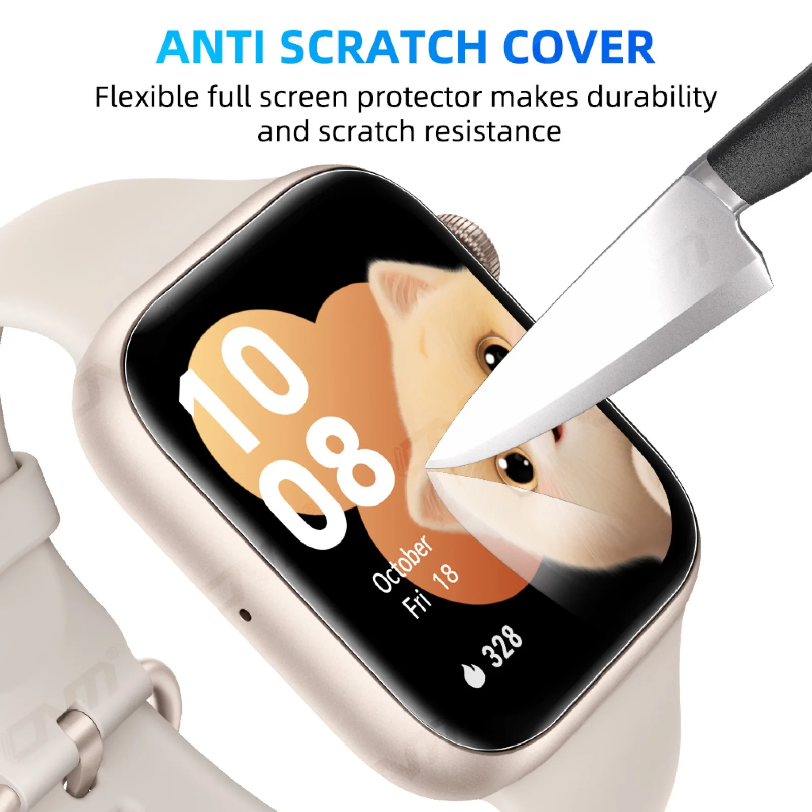 Flexible Clear HD Anti-Scratch Screen Protector Film