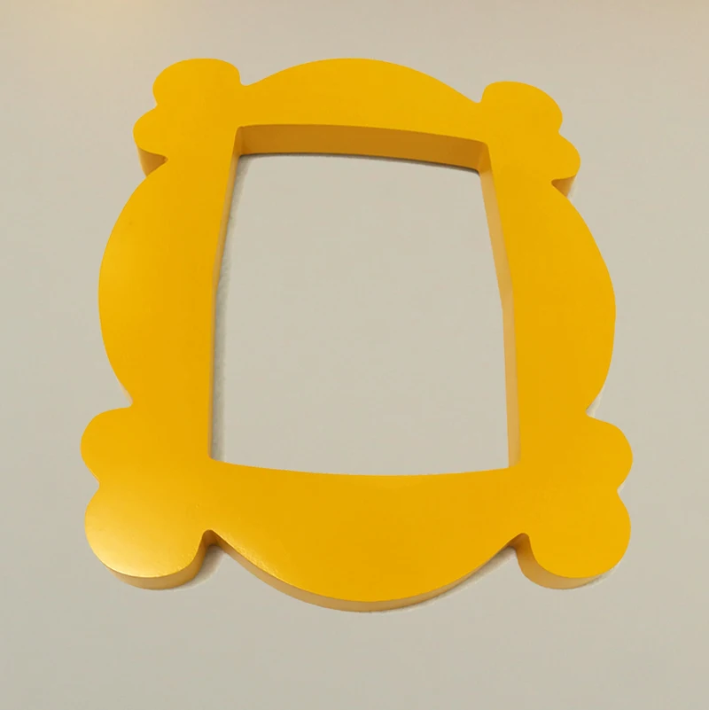 ZK30 TV Series Friends Handmade Monica Door Frame Wood Yellow Photo Frames Collectible For Home Decor photo frame,wood photo frame,wood picture frame