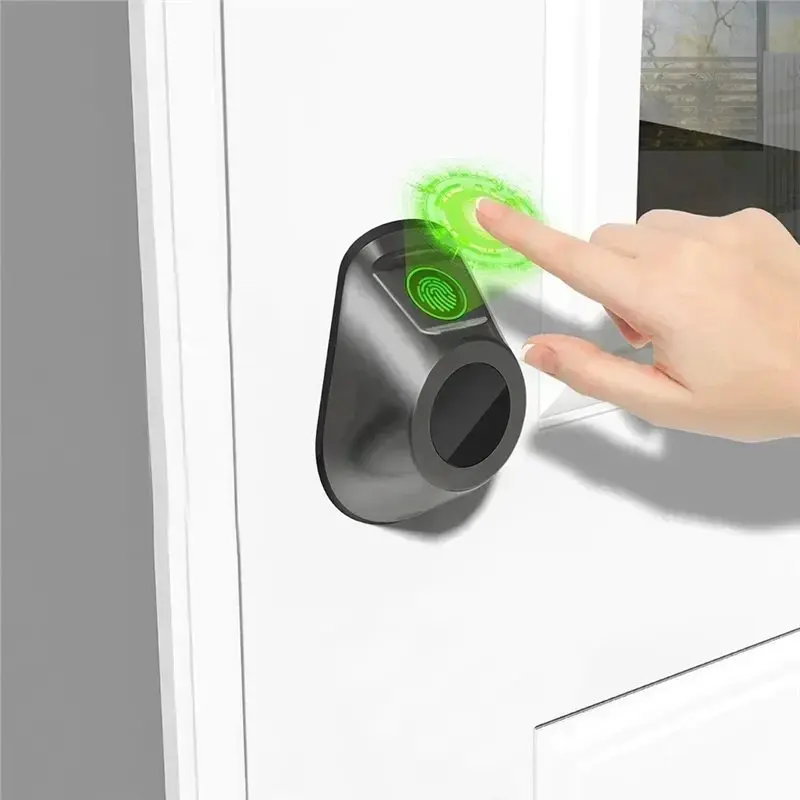 【추수감사절】자동 잠금 기능과 향상된 홈 시큐리티를 위한 다중 잠금 해제 옵션을 갖춘 지문 인식 도어락