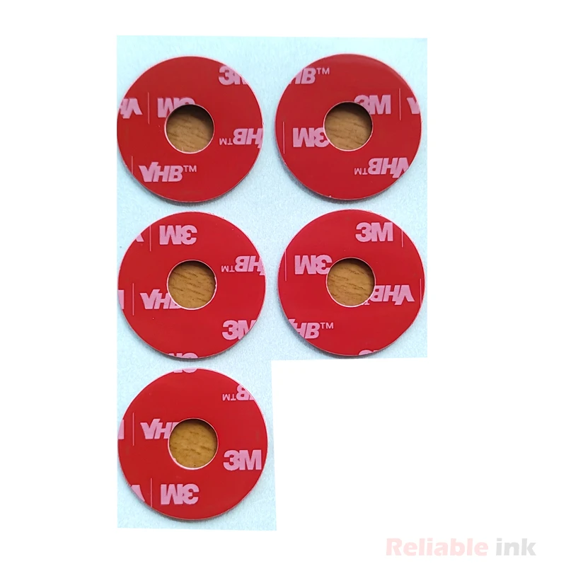 Lot De 10 Tampons Adhésifs Ronds 40mm – Double Face 3M VHB – Très Haute Adhérence – Neuf