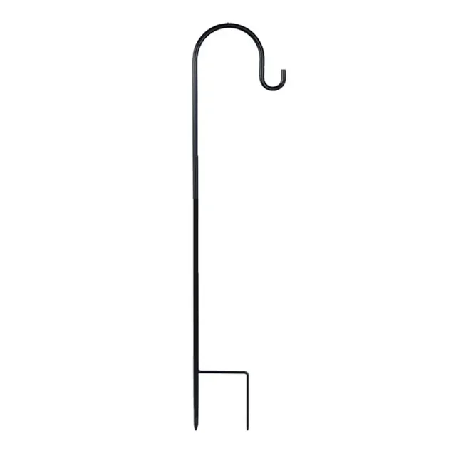 90/100/120cm Shepherd Hooks Plant Hook Craft Hook For Hanging Solar Lights Bird Feeders﻿ Outdoor Yard Garden Decor 2