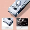 4Pcs Manicure Set Stainless Steel Nail Clippers Beauty Tool Portable Set Professional Grooming Kits, Travel Nail Trimming Kit 4