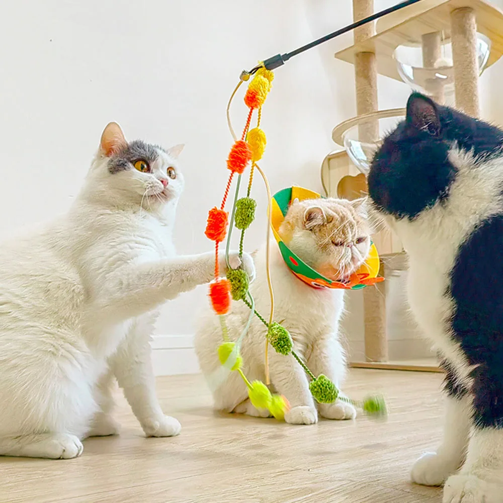 

Funny Cat Tickling Stick Interactive Training Toys For Pet Cat For Home Bedroom