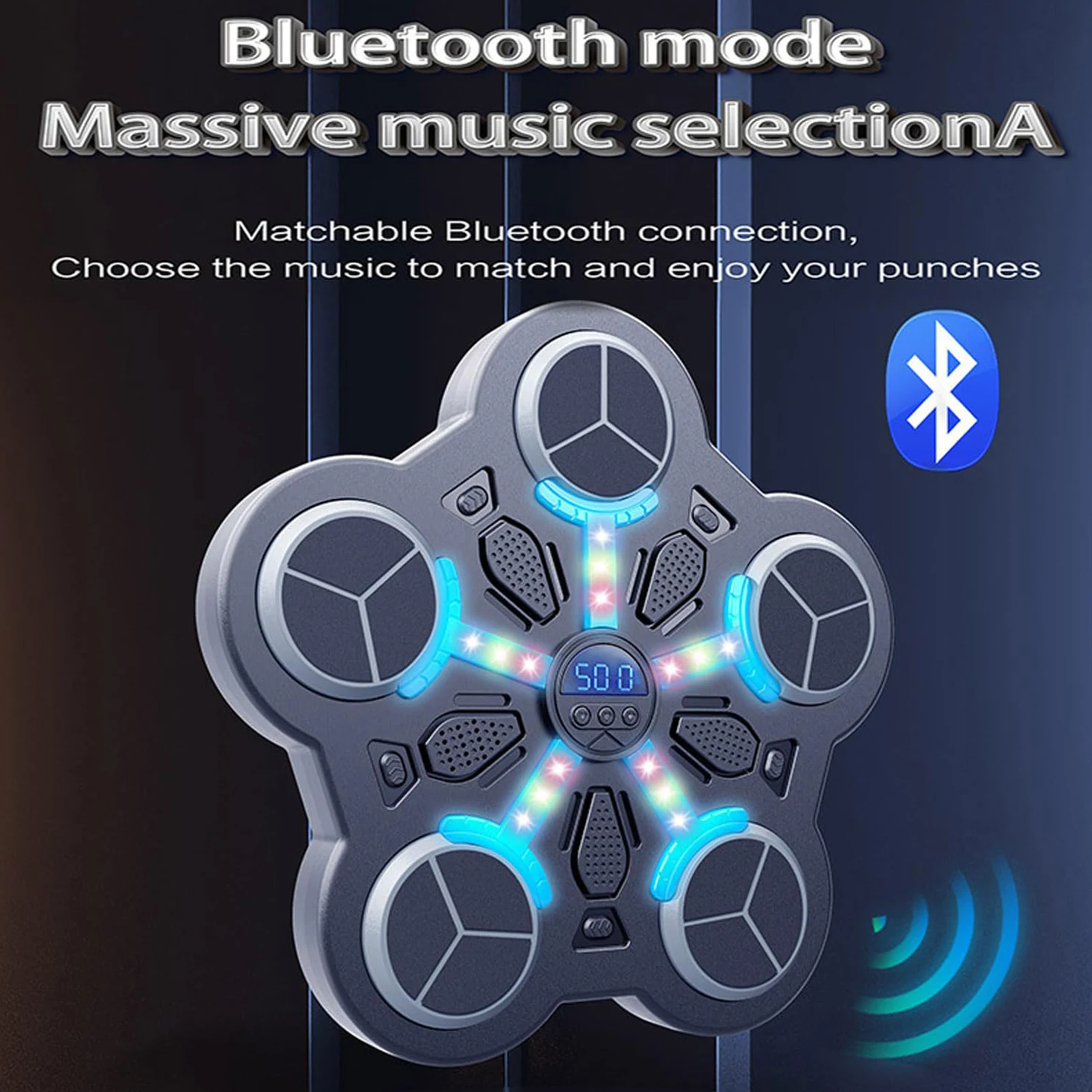 Music Boxing Machine Adult Children Sports Fitness Trainer
