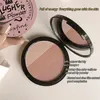 Three Color Contouring Tray Delicate Waterproof Long Lasting Not Easy To Fade Eyeshadow Blush Integrated Tray 3