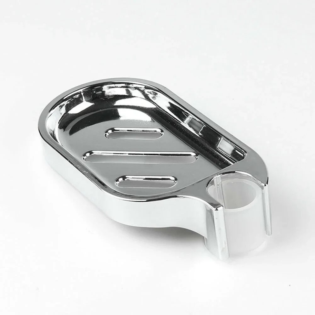 Description Picture 4 of item1Pcs 25mm Plastic Shower Rail Soap Dish Box Soap Holder Soap Pallet Shower Rod Slide Bar ABS For 25mm Rod Diameter Bathroom Tray