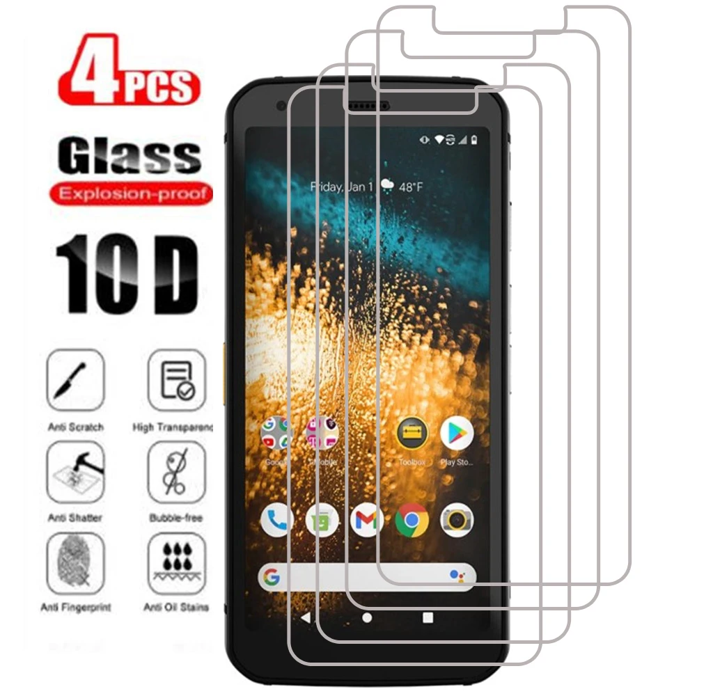 Защитное стекло для экрана CAT S62 Pro, S61, S60, S52, S42, S31, S32, закаленное, 4 шт.