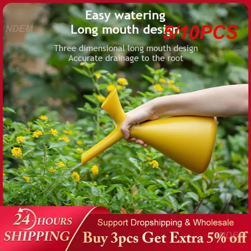 

5/10PCS V-shaped Watering Can Creative Garden Supplies Watering Can Long-mouth Multifunctional Plant Watering Tools Watering Pot