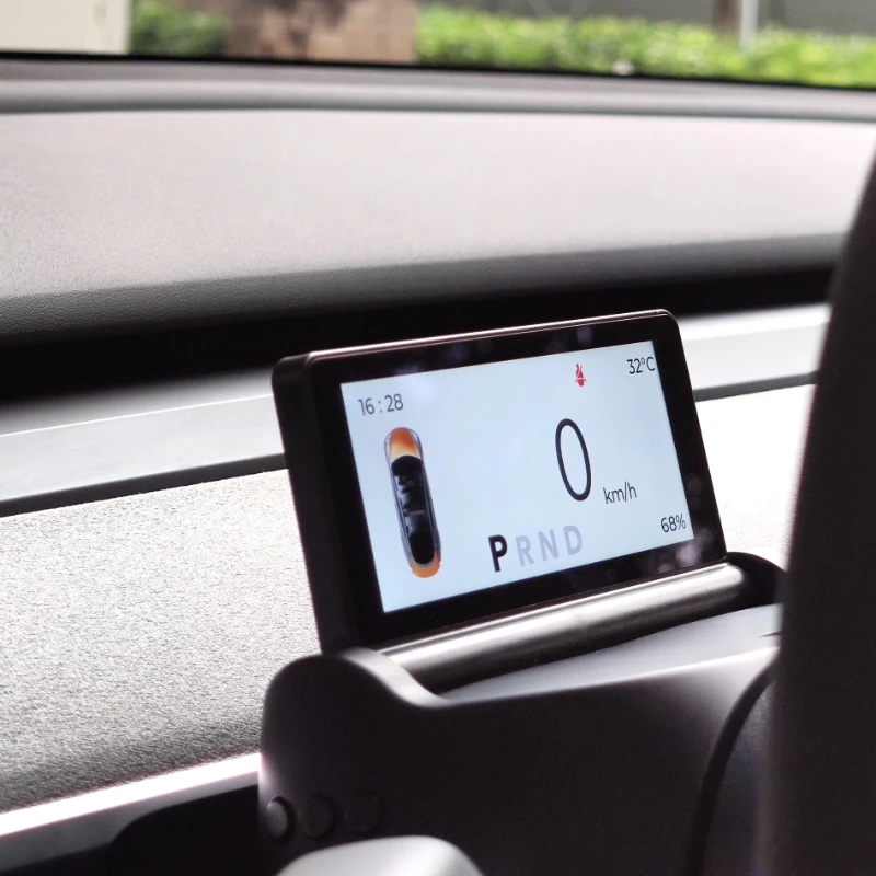 

Suitable for Non-destructive Installation of Tesla Model Y/3 Automatic Flip Instrument Panel Intelligent LCD Screen