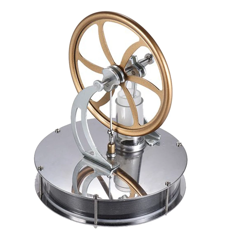 Temperatura Stirling Engine Motor Model Heat Steam Learning Education Tool Per Capire Il Principio Di Funzionamento