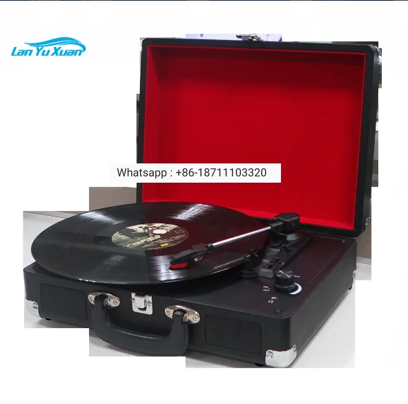 

Hot sell Factory direct Vinyl Collection 3 Speed Usb Suitcase Turntable Vinyl Record Player Wholesale With Built In Speakers